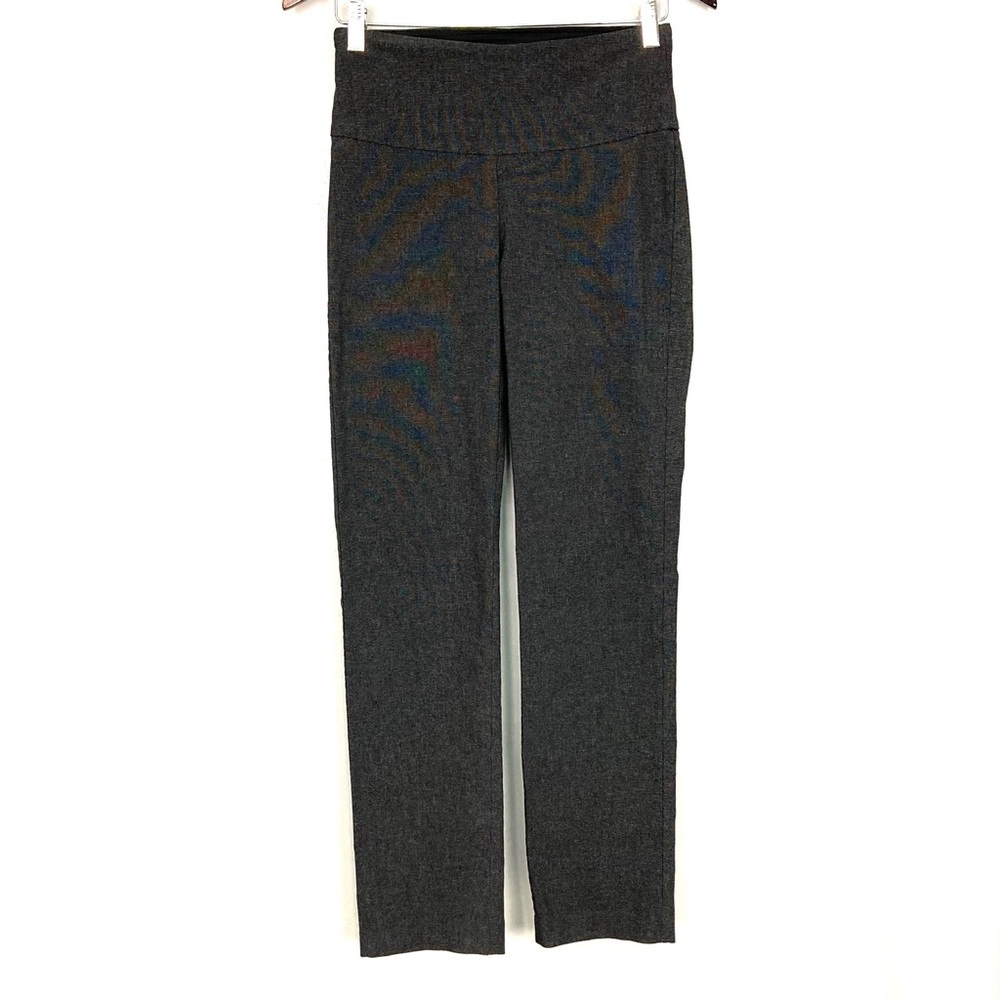 Up! ThinCredible Fit Pants Women’s Size 4 Slim Straight Leg Tummy Smoothing Knit